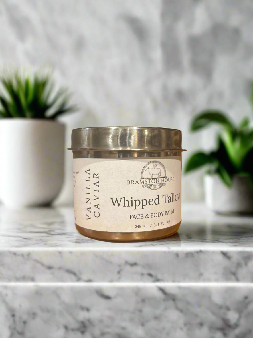Vanilla Caviar Whipped Tallow Balm - Natural Tallow Skincare