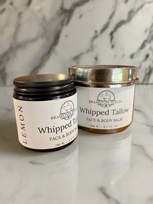 Lemon Whipped Tallow Balm - Natural Tallow Skincare
