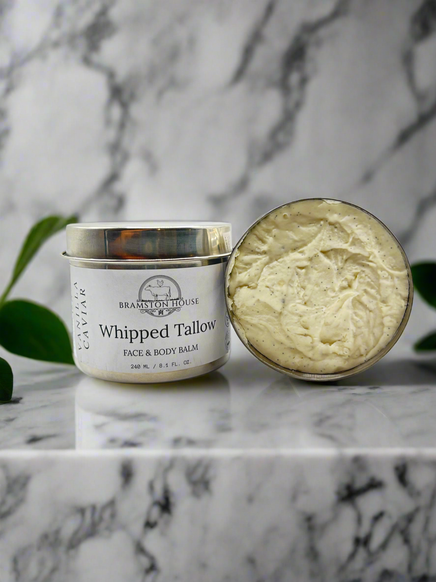Vanilla Caviar Whipped Tallow Balm - Natural Tallow Skincare