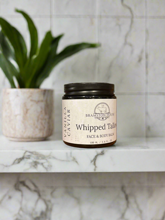 Vanilla Caviar Whipped Tallow Balm - Natural Tallow Skincare