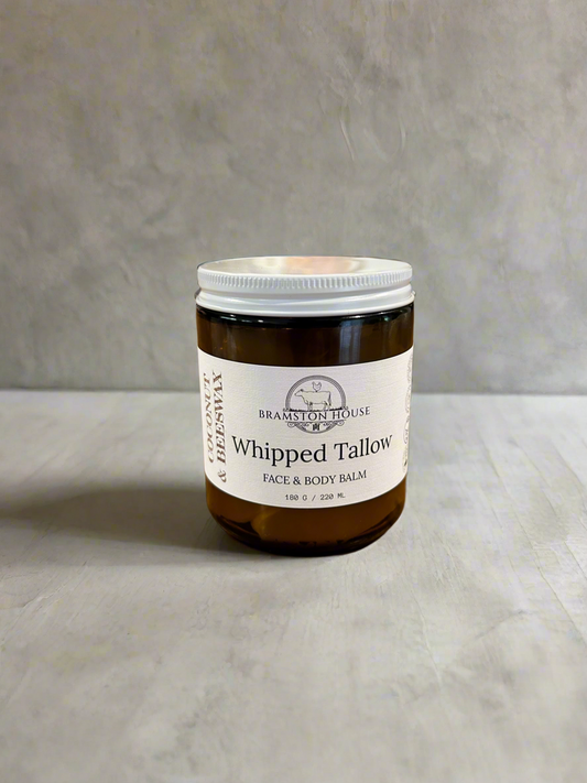 Coconut and Beeswax Tallow Balm - Unscented Moisturiser