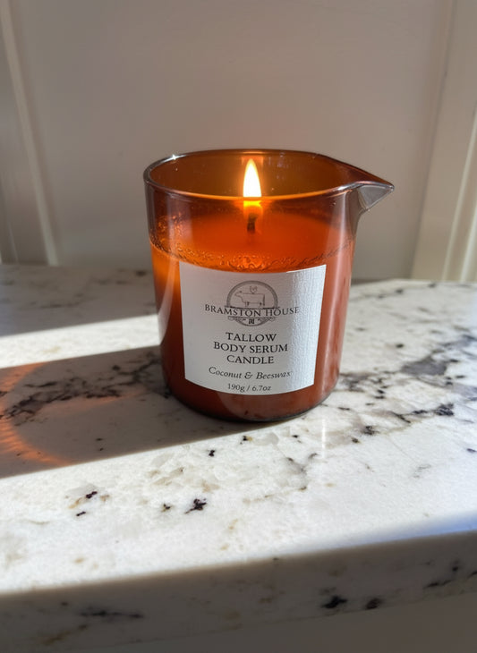 Tallow Body Serum Candle