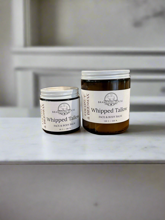 Coconut and Beeswax Tallow Balm - Unscented Moisturiser